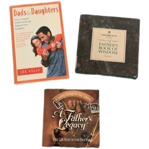 Father’s Book of Wisdom, A Father’s Legacy, Dads & Daughters Books